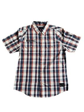 Harley Davidson NWOT Plaid Short Sleeve Button Up